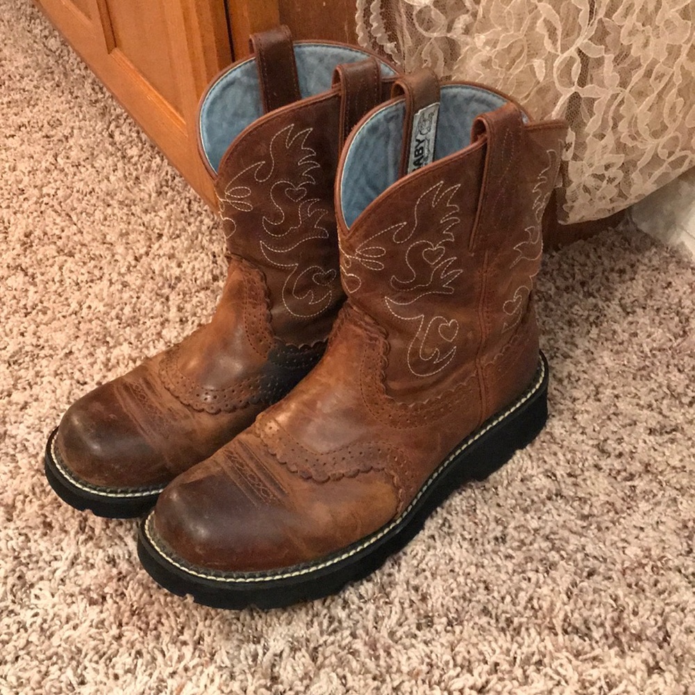 Fat Baby Ariats- women’s western boots